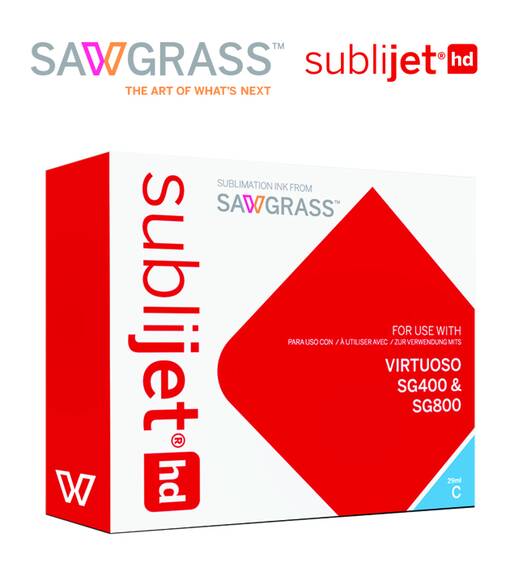 Sublijet-R 7700, Cyan 60ml - sininen kts 209082 - Sublimaatiovärit, hukkavärisäiliöt - 23301 - 1