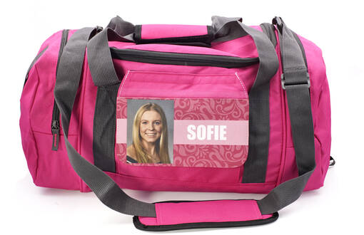 Treenikassi PINK, 50 x 23 x 25 cm - Laukut, lompakot sublimaatiopainatukseen - 35791 - 1