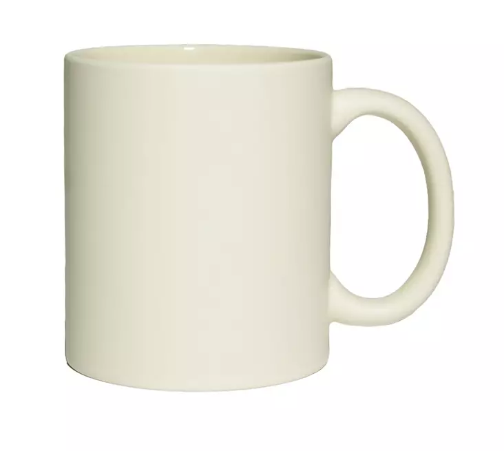 Candy matta muki - keltainen / beige- uusi konepestävä - Uusia painotuotteita - 42671 - 1