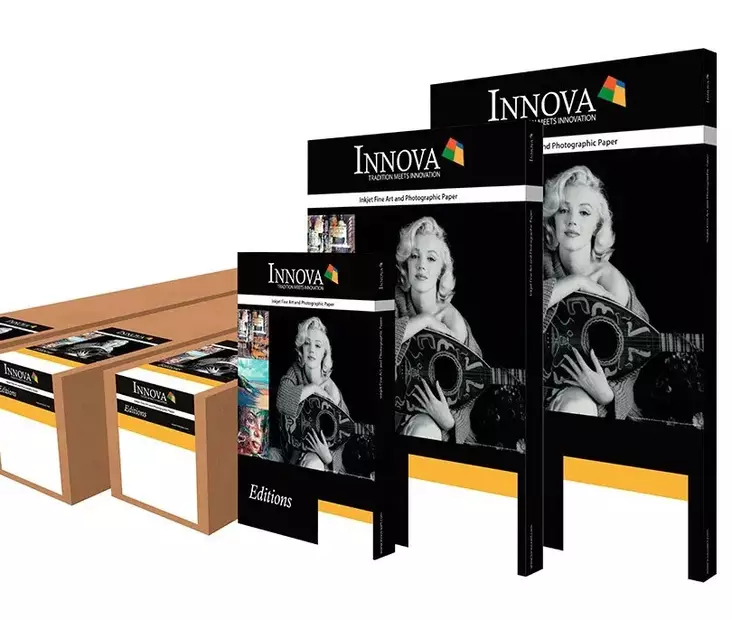 Editions Exhibition Cotton Gloss 335g 17" 432mm x 15m - Tulostuspaperit mustesuihku - 41931 - 1