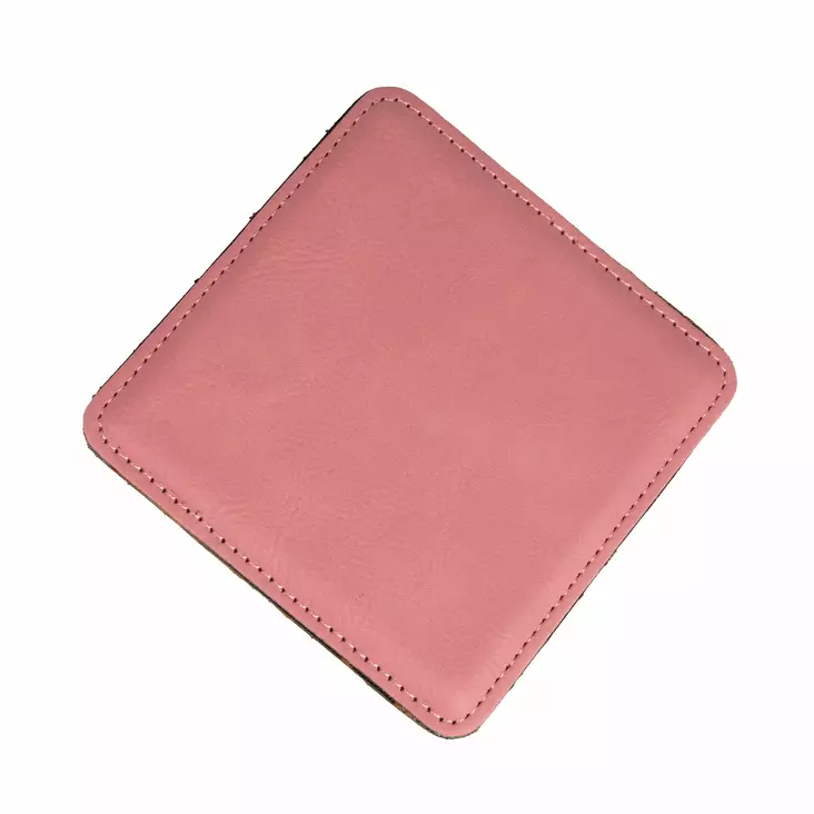 Laser - Lasinalunen 10x10 pink keinonahka - Laserkaiverrukseen tuotteet - 42201 - 1