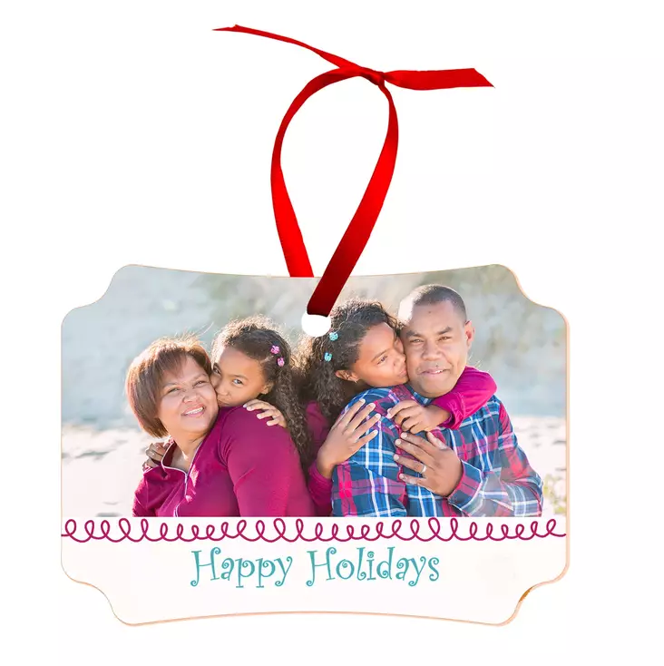 Natural puukoriste / lahjariipus "Berlin" 100 x 70 mm - Avaimenperät, magneetit, merkit - 37321 - 1