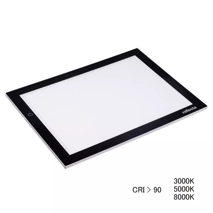 Valopöytä A4 + super slim 28x37x0,8 - CRI>90 - Skannerit, digitalisointi, reprokuvaus - 41811 - 1