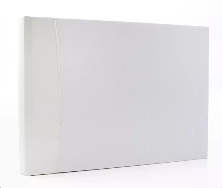 Variet'e vaaka-albumi VALKOINEN 34x24cm 40s mustat lehdet - Klassiset valokuva-albumit - 36061 - 1