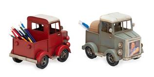 Rekka - kynäteliine 25x17x21cm - punainen - Peltikyltit ja metallikoristeet kuville - 39122 - 1