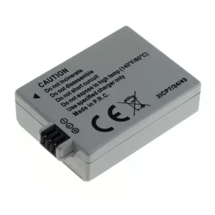 Akku Canon LP-E5 yhteensopiva (1020mAh) - Kamera- ja videoakut - 41362 - 2
