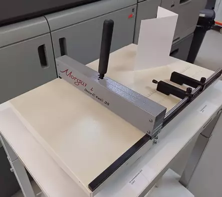 Morgana DocuCreaser 35 PRO nuuttauslaite - käytetty - Laminaattorit, nuuttauslaitteet, telat - 41162 - 1