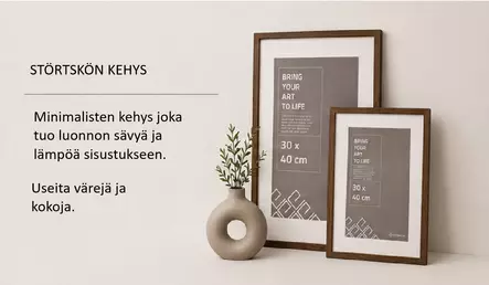 Störtskön pähkinä kapealistaiset kehykset - Litteät ja pyöristetyt kehykset - 42822 - 2