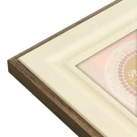 Termoli A 10x15 ruskea / beige puukehys - tarjouserä - Design kehykset - 42932 - 2