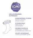 Kiristämätön Iomi sukka 37-42 terracotta/lavender 3-nippu - Lahjavinkit äidille - 42882 - 2