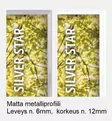 SilverStar ROMA hopea 20x30 - matta metallikehys - Metalli- ja ruusukehykset, alumiinikehys - 40352 - 2