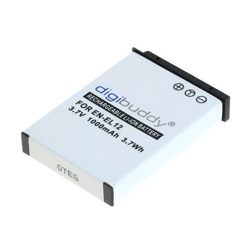 Akku Nikon EN-EL12 yhteensopiva - Kamera- ja videoakut - 40202 - 1