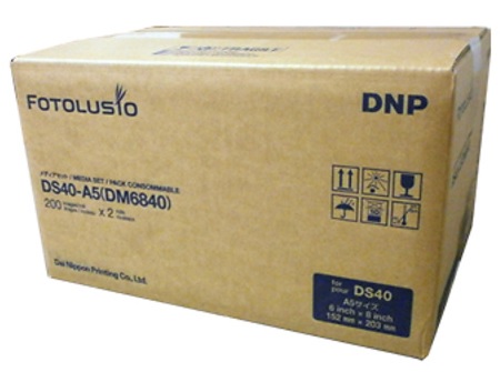 DNP DS40-A5 (DM6840) 15x20, 400 kuvaa - Dry Minilab värit ja paperit - 34962 - 1