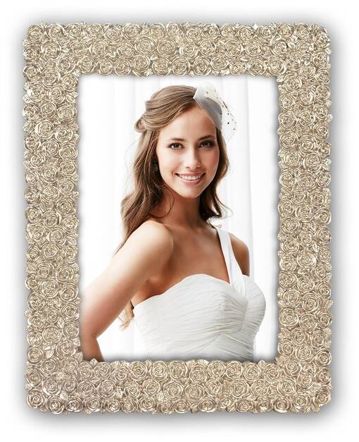 Loriet sampanjanvärin kukkakehys 15x20 - Koristeelliset kehykset - 40072 - 1