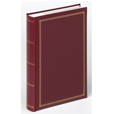 Memo-albumi Monza punainen 300 kuv. 10x15 - Valokuva-albumit taskuilla 300-400 kuvaa - 25702 - 1