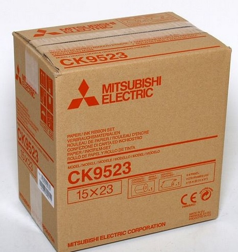 Mitsubishi CK-9523 paperi 15x23 (270 kuvaa) - tilaustuote - Dry Minilab värit ja paperit - 34502 - 1