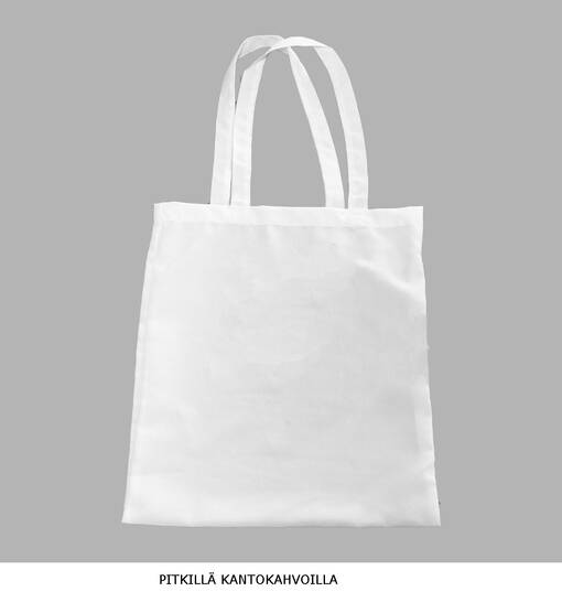 Ostoskassi 35x40cm, PITKÄ SANKA -polyester, pehmeä - Laukut, lompakot sublimaatiopainatukseen - 40632 - 1