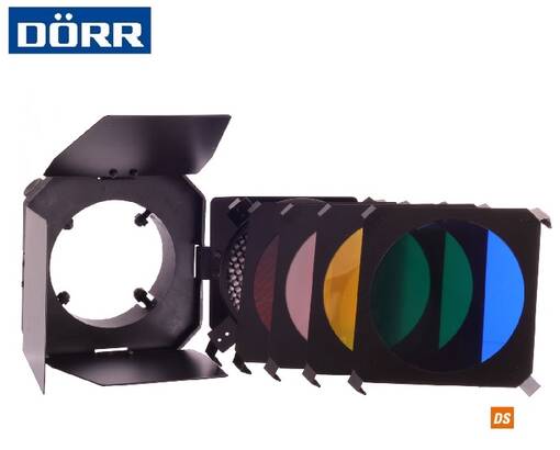 SLBL Rajausläpät, hunajakenno, 4x värisuodin -tilaustuote - Valonmuokkaimet ja heijastimet - 23772 - 1