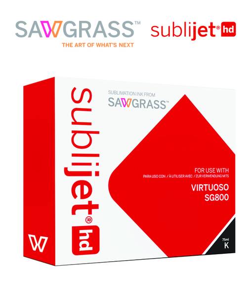 Sublijet S-HD SG800 High Capacity Black 75ml - musta - Sublimaatiovärit, hukkavärisäiliöt - 31672 - 1