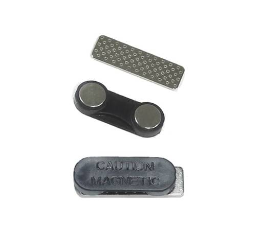 Supermagneetti / vaatemagneetti esim. rintamerkeille (hinta 20 kpl) - Rintamerkkilaitteet ja tarvikkeet - 41012 - 1