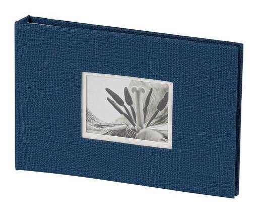 UniTex minialbumi 40 sininen, 10x15 - kovakantinen (12) - Valokuva-albumit taskuilla 12-100 kuvaa - 38132 - 1