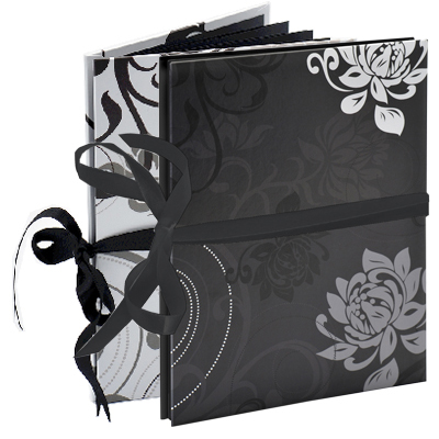 Leporello Grindy, 12 kuv. 10x15 - Valokuva-albumit mustilla sivuilla - 25732 - 1