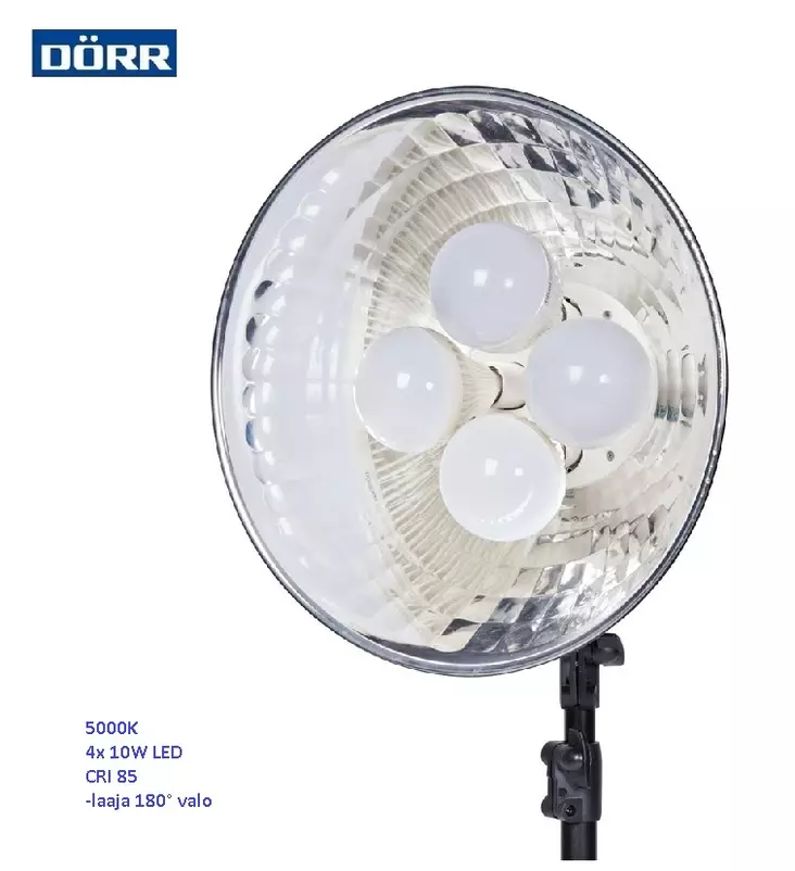 DL-400 4x10w LED jatkuvavalo - LED-valot ja valopöydät - 35922 - 1