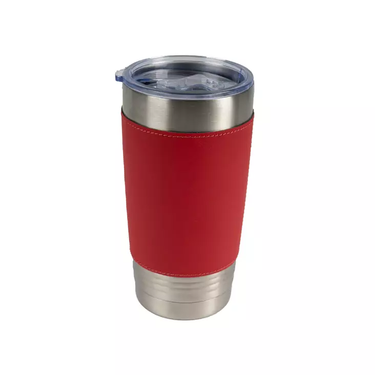 Laser - teräsmuki 590ml punainen - Laserkaiverrukseen tuotteet - 42232 - 1