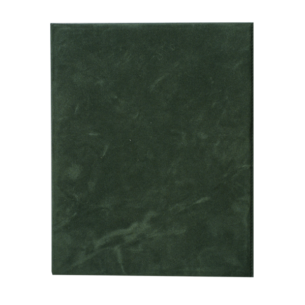 Samettikansio 2-osaa 18x24, vihreä - tarjouserä - Samettikansiot ja canvaskansiot - 37392 - 1