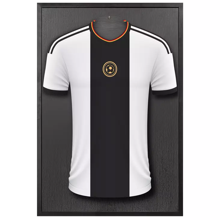 Stockholm 60x90 musta tilakehys pleksilasilla - pelipaidalle - Tilakehykset - 40602 - 1