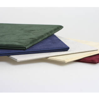 Samettikansio sininen - Samettikansiot ja canvaskansiot - 30293 - 2