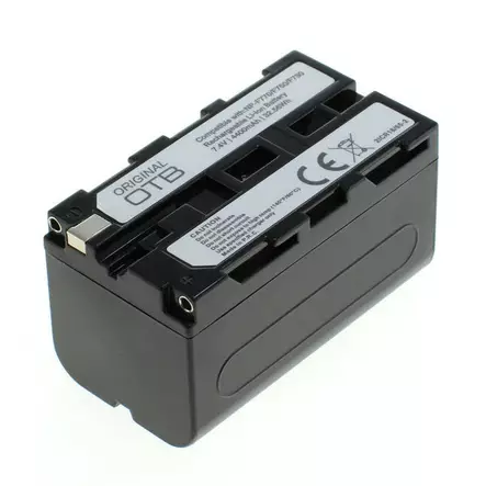 Akku Sony NP-F750 yhteensopiva 4400mAh - Kamera- ja videoakut - 39503 - 1