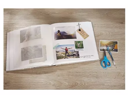 Design album Terrazzo stone white 30x30 cm, 60s - Klassiset valokuva-albumit - 42363 - 2