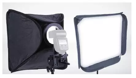 Softbox 60x60 käsisalamalle - tilaustuote - Käsisalamat, diffuussorit ja tarvikkeet - 27783 - 1