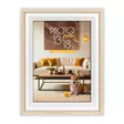 Bologna 18x24 puu / valkoine puukehys - Design kehykset - 42093 - 1