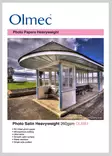 OLMEC Photo Satin Heavyweight 260g, 24" 61cm x 30m - Tulostuspaperit mustesuihku - 35933 - 1