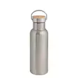 Termospullo puukorkilla 500 ml - hopea - Mukit, astiat sublimaatiopainatukseen - 40123 - 4
