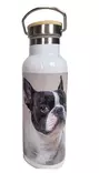 Termospullo puukorkilla 500 ml - valkoinen - Uusia painotuotteita - 39813 - 1