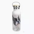 Termospullo puukorkilla 500 ml - valkoinen - Uusia painotuotteita - 39813 - 5