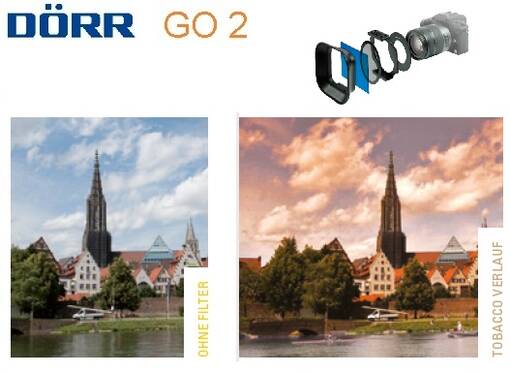 DÖRR Go2 Liukuvärisuodin tupakka -tobacco - Käsisalamat, diffuussorit ja tarvikkeet - 36443 - 1