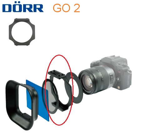 DÖRR Go2 Suodin Pidin - Käsisalamat, diffuussorit ja tarvikkeet - 36433 - 1