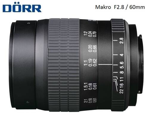 DÖRR Makro-objektiivi F2.8/ 60mm Sony E-Mount -til.tuote - Optiikat, suotimet, suojat, sovitteet - 37243 - 1