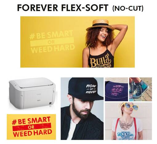 Flex-Soft Starttisetti + A4 lasertulostin - HUOM:paketti tehdään - Flex-Soft laser- ja valkotulostimille - 36903 - 1