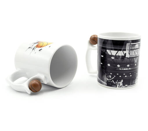 Koripallo muki -kahvassa koripallo - tarjouserä - Mukit, astiat sublimaatiopainatukseen - 37353 - 1