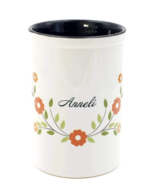 Kynäpurkki, 85 x 125mm, musta sisus - tarjous me 6 kpl - Mukit, astiat sublimaatiopainatukseen - 26053 - 1