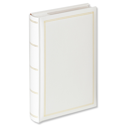 Memo-albumi Monza valkoinen 300 kuv. 10x15 - Valokuva-albumit taskuilla 300-400 kuvaa - 25703 - 1