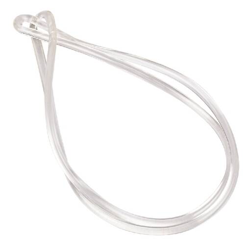 Muoviremmi laukkumerkeille n. 18cm (Ø 5mm) - Avaimenperät, magneetit, merkit - 36103 - 1