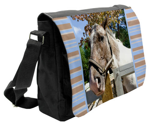 Olkalaukku iso mappikoko, 40 x 28 x 10 cm, musta - Laukut, lompakot sublimaatiopainatukseen - 26233 - 1