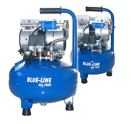 Paineilmakompressori OF-B90, 25l öljytön (tasoprässille) - Tasoprässiin tarvikkeet ja kompressorit - 36203 - 1