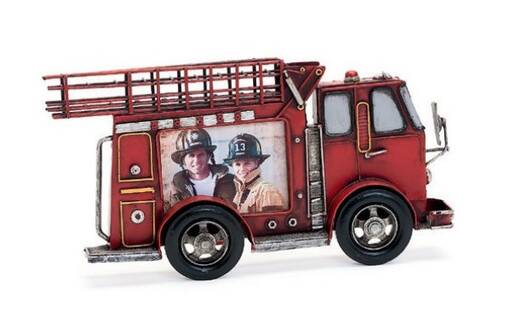 Paloautokehys 35x18x4,5cm - Peltikyltit ja metallikoristeet kuville - 36173 - 1